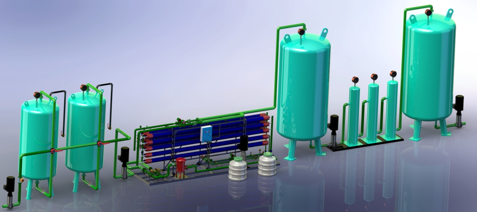 Advanced Sea Water Reverse Osmosis System for Misk City Garden Project in Riyadh